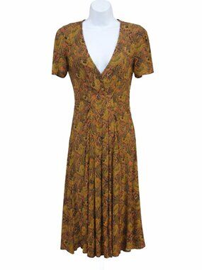 NWOT Free People Paisley Midi Dress | Size 4